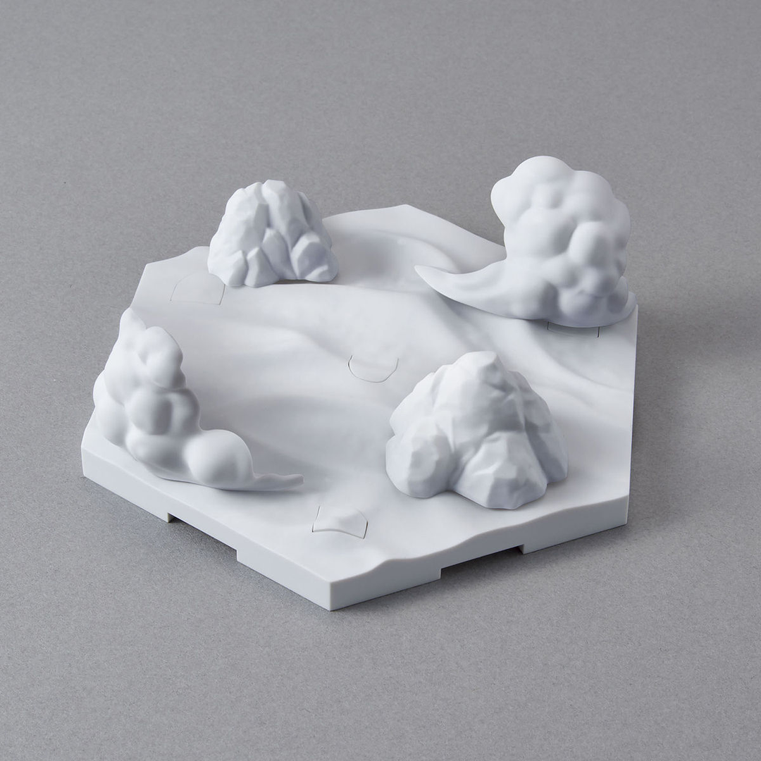 Bandai Customize Scene Base (Snowfield Ver.)