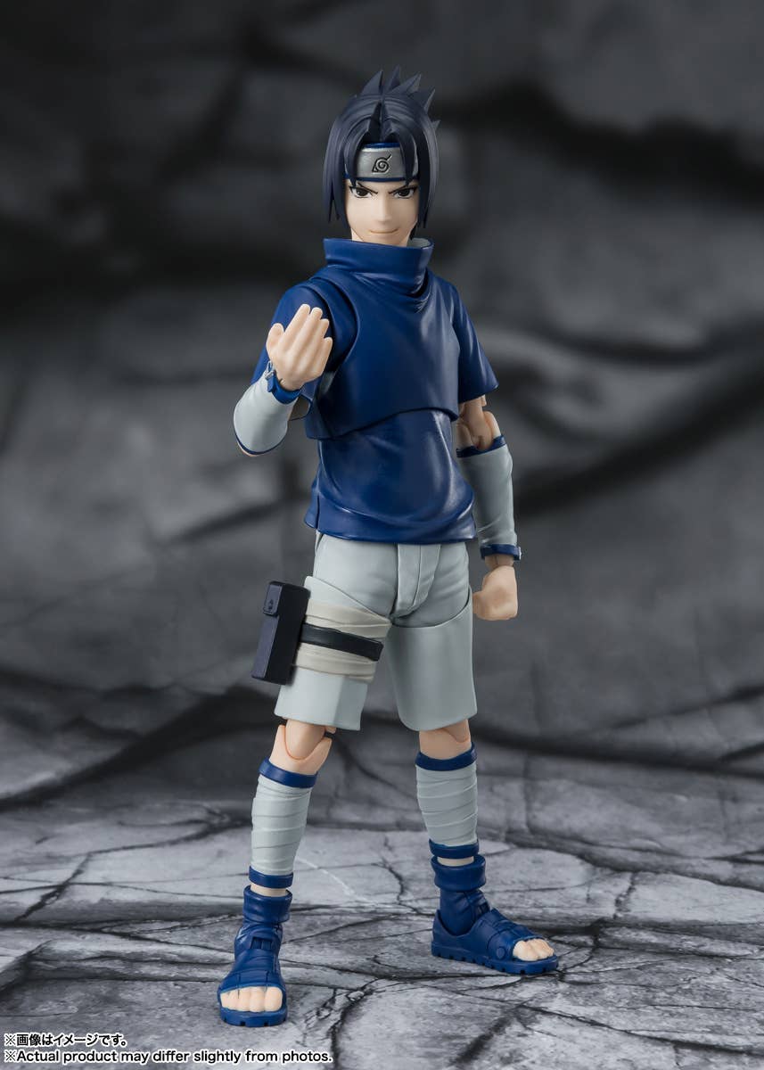 Naruto -  S.H.Figuarts Sasuke Uchiha  A Genius Ninja with Uchiha Blood