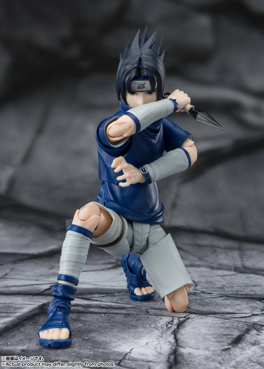 Naruto -  S.H.Figuarts Sasuke Uchiha  A Genius Ninja with Uchiha Blood