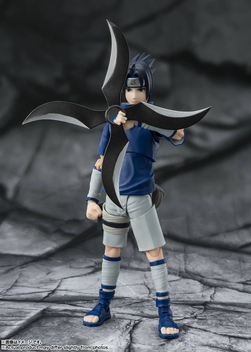 Naruto -  S.H.Figuarts Sasuke Uchiha  A Genius Ninja with Uchiha Blood