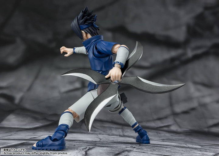 Naruto -  S.H.Figuarts Sasuke Uchiha  A Genius Ninja with Uchiha Blood