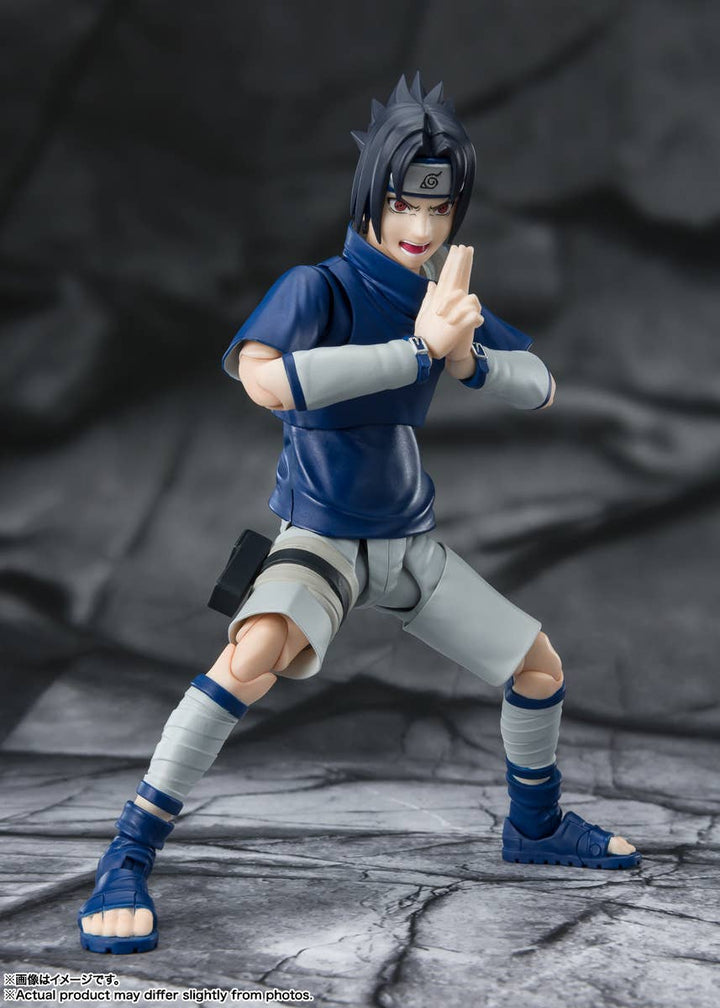 Naruto -  S.H.Figuarts Sasuke Uchiha  A Genius Ninja with Uchiha Blood