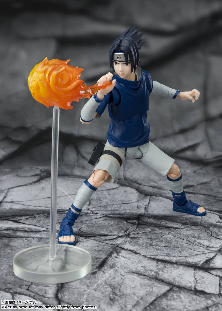 Naruto -  S.H.Figuarts Sasuke Uchiha  A Genius Ninja with Uchiha Blood