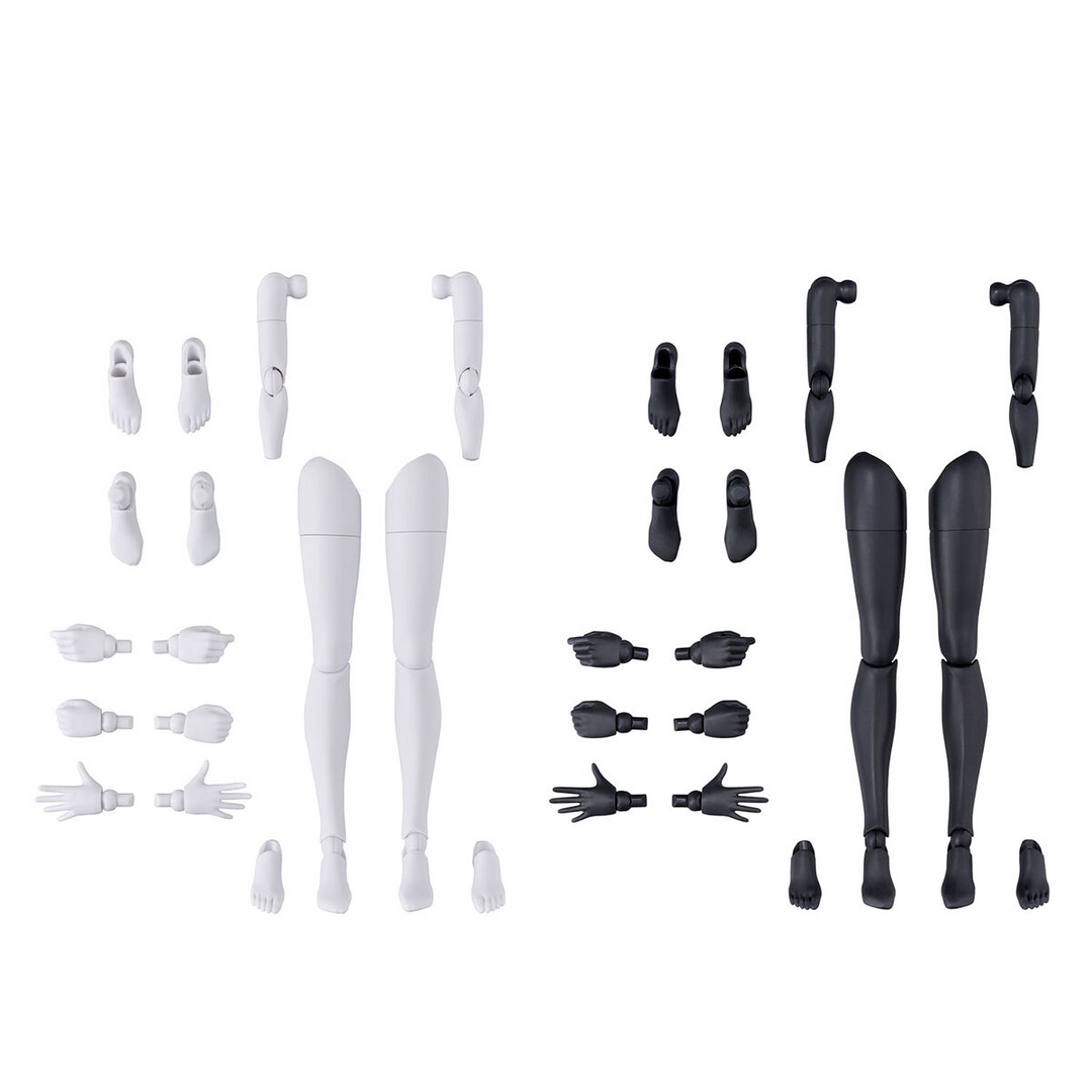 30 Minutes Sisters - 30MS Option Body Parts Arm & Leg Parts (White/Black)