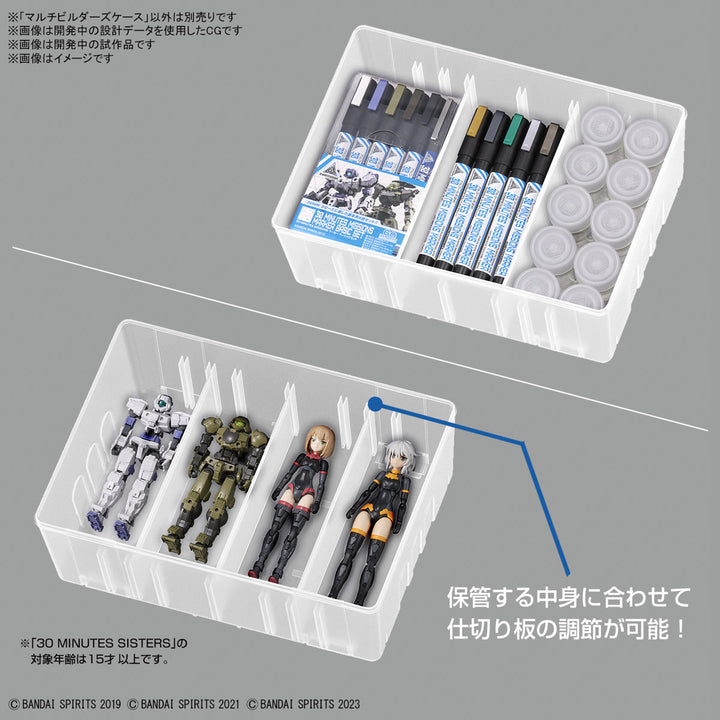 BANDAI - Model Multi Builders Case