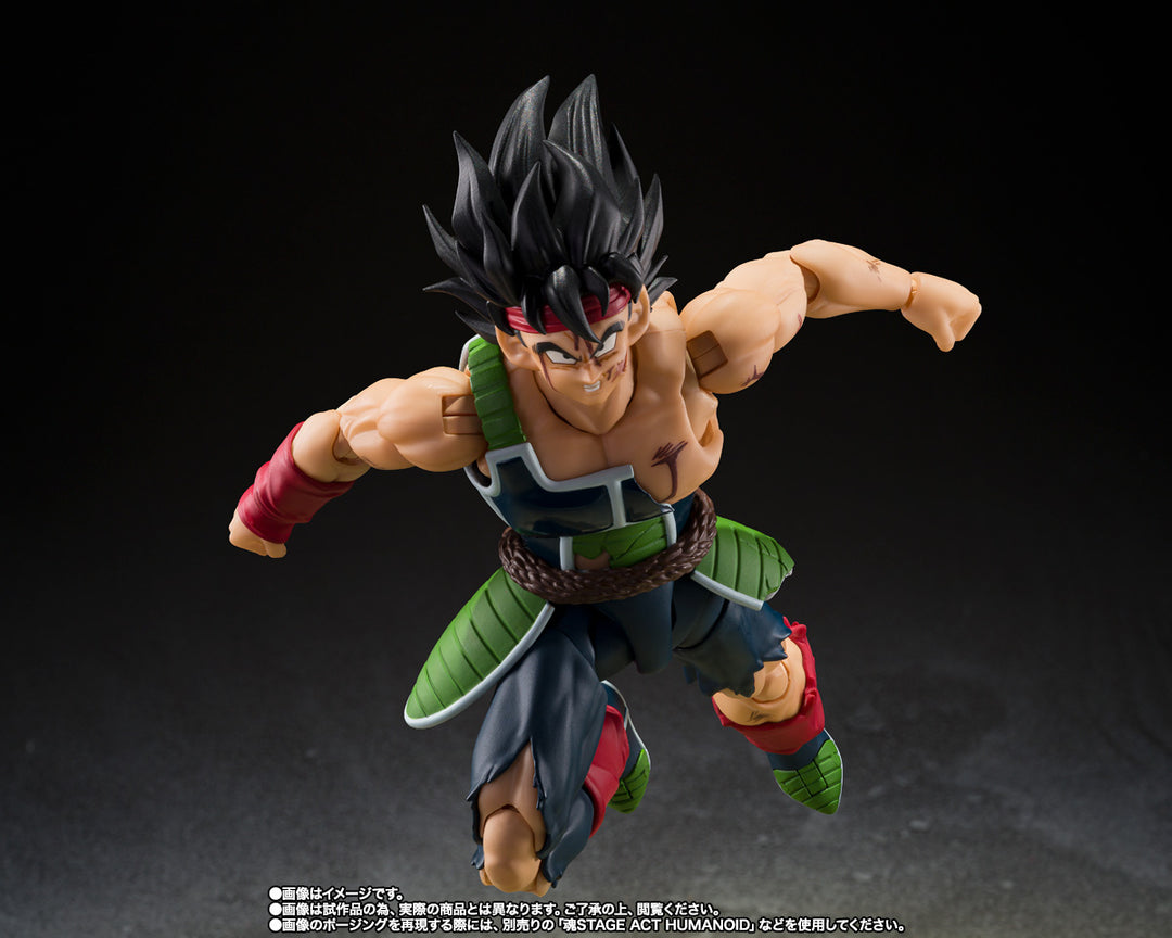 S.H.Figuarts Bardock The Father Of Goku forward attack pose