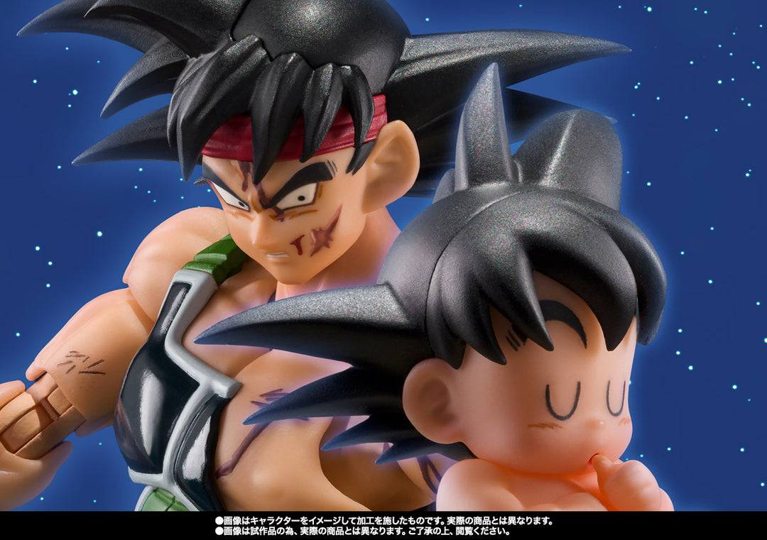 S.H.Figuarts Bardock The Father Of Goku with Baby Kakarot