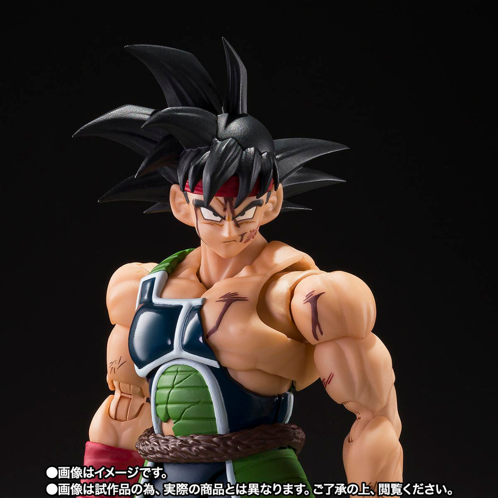 S.H.Figuarts Bardock The Father Of Goku head and upper body detail