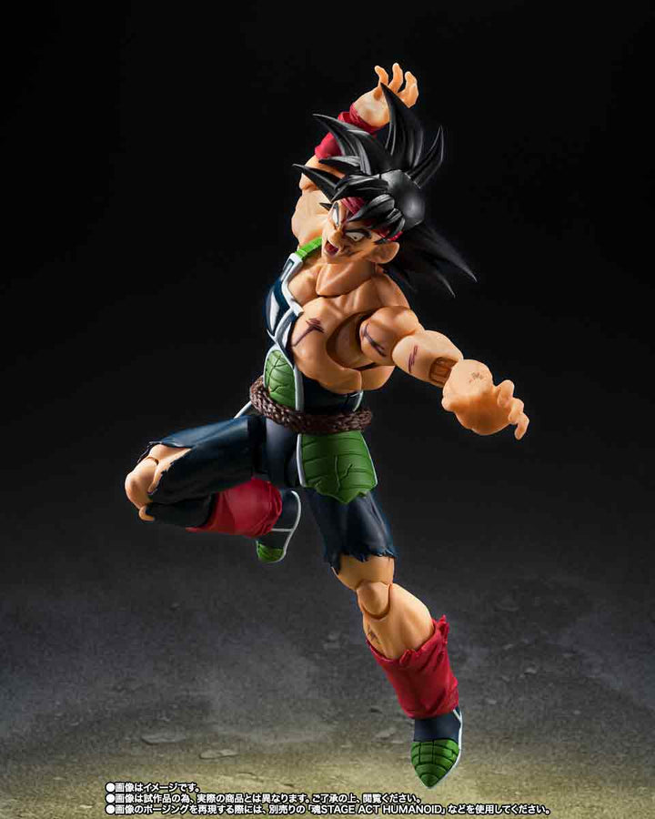 S.H.Figuarts Bardock The Father Of Goku dynamic airborne pose