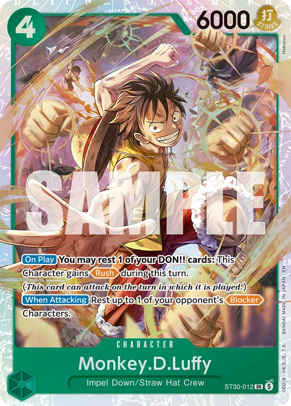One Piece Card Game - Starter Deck Luffy & Ace [ST-30] [PRE-ORDER]