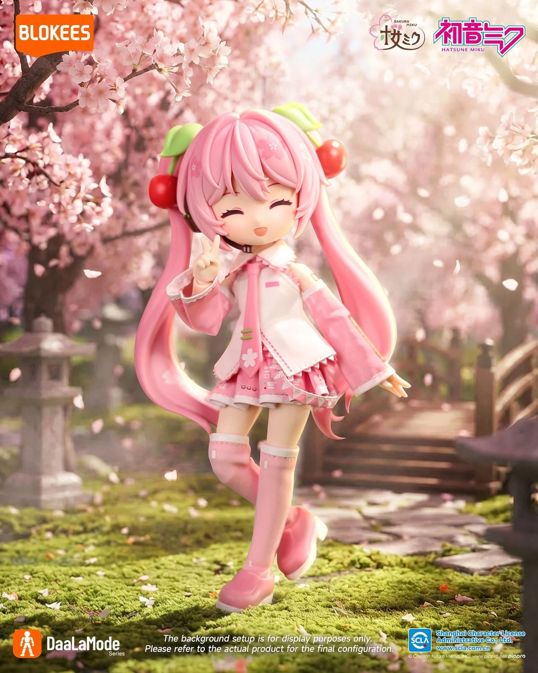 Blokees Hatsune Miku DaaLaMode Series Sakura Miku Model Kit [PRE-ORDER]