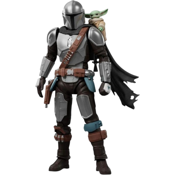 Blokees Model Kit Star War CC05 - Din Djarin & Grogu [PRE-ORDER]