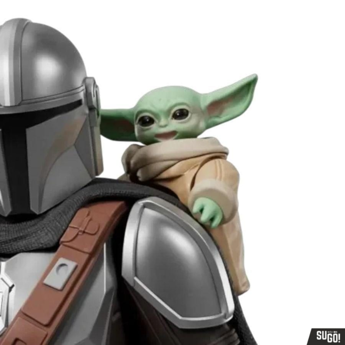 Blokees Model Kit Star War CC05 - Din Djarin & Grogu [PRE-ORDER]