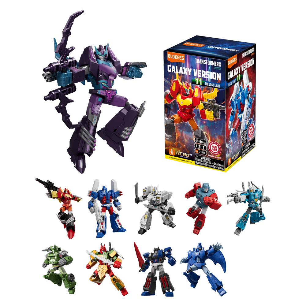 Blokees Transformers Galaxy Version 11 - The Lost Light Blind Box — Collection overview