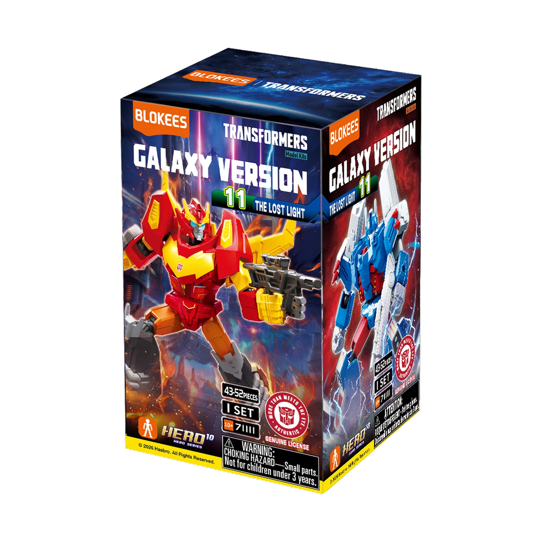 Blokees Transformers Galaxy Version 11 - The Lost Light Blind Box — Random Single Box packaging