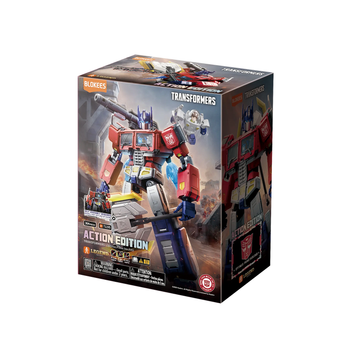 Blokees Transformers Action Edition AE07 - Optimus Prime Ver.EVO Model Kit — Retail box