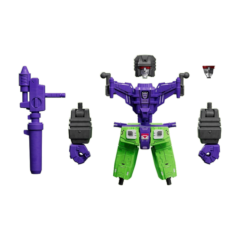Devastator Combining Accessory included head, cannon, torso, hands and upper legs