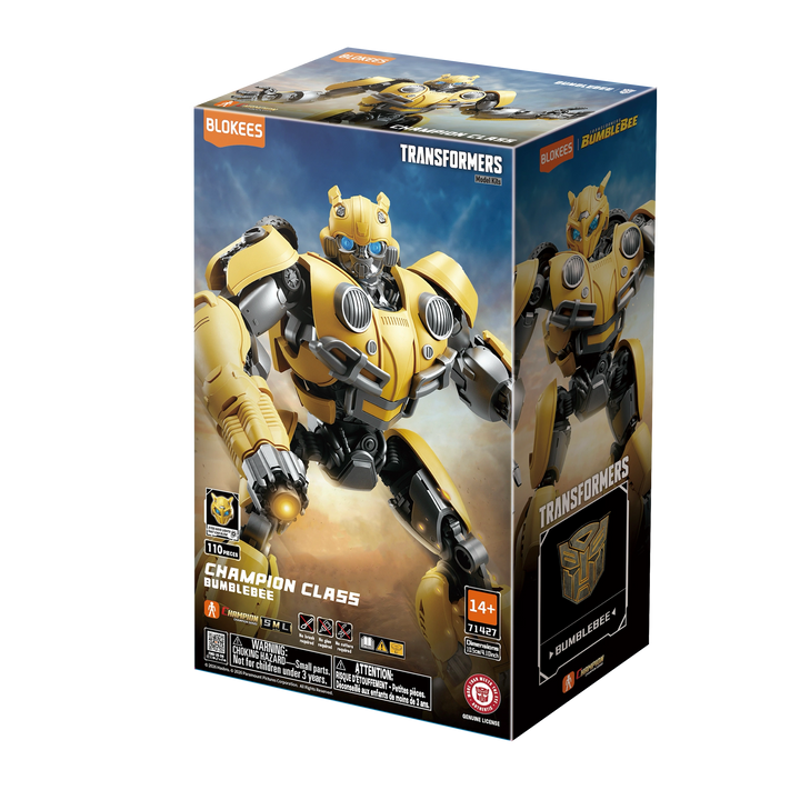 Blokees Transformers Champion Class CC27 - Bumblebee Model Kit — Retail box