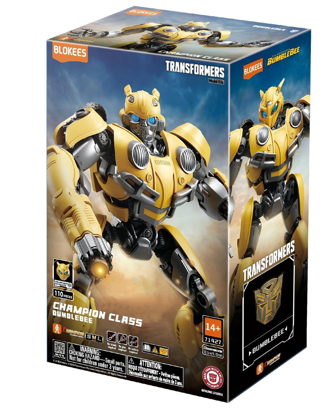 Blokees Transformers Champion Class CC27 - Bumblebee Model Kit — Product image 19