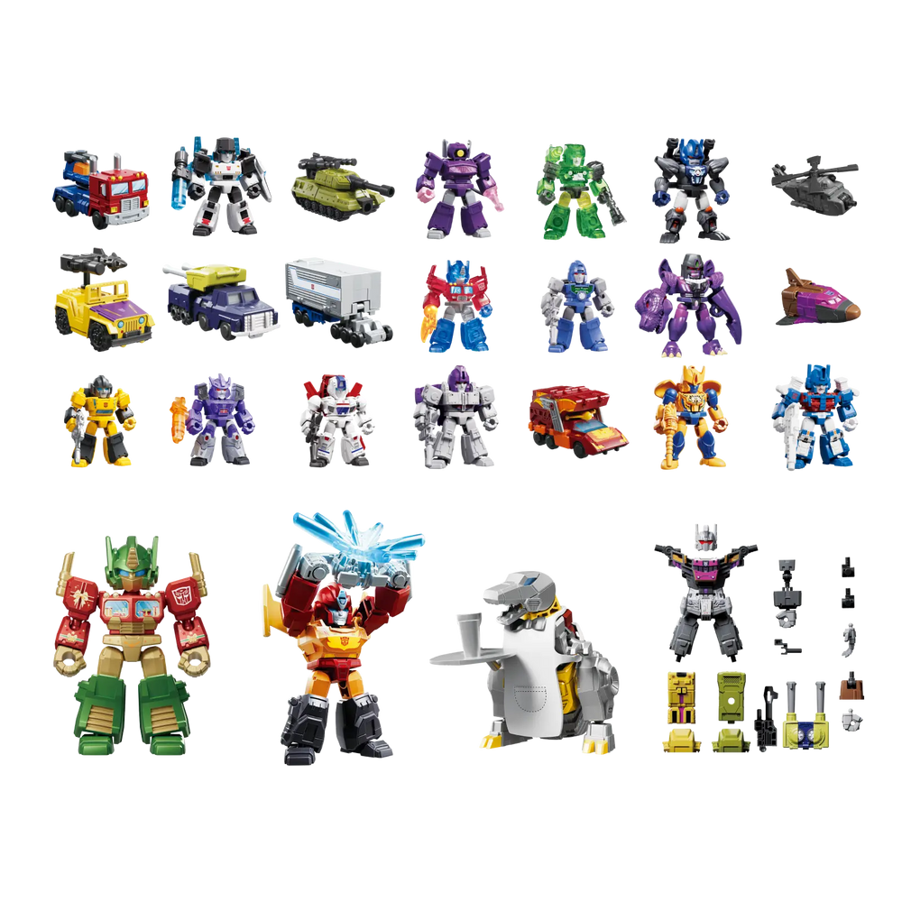 Blokees Transformers 2026 Christmas Advent Calendar complete 25-item set