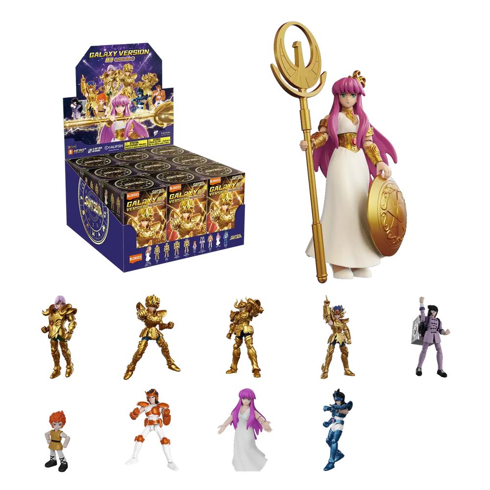 Blokees Saint Seiya Galaxy Version 03 - Gold Zodiac ① Blind Box — Collection overview