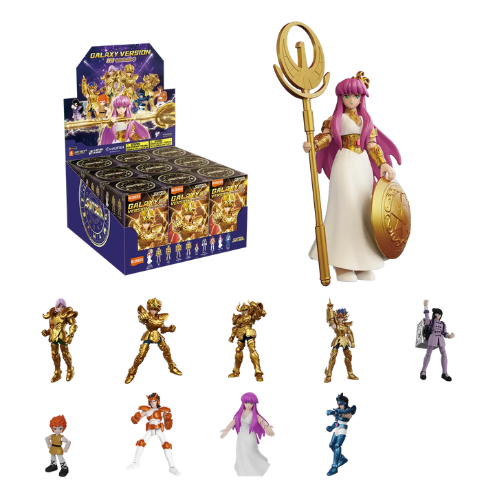 Blokees Saint Seiya Galaxy Version 03 - Gold Zodiac ① Blind Box — Collection overview