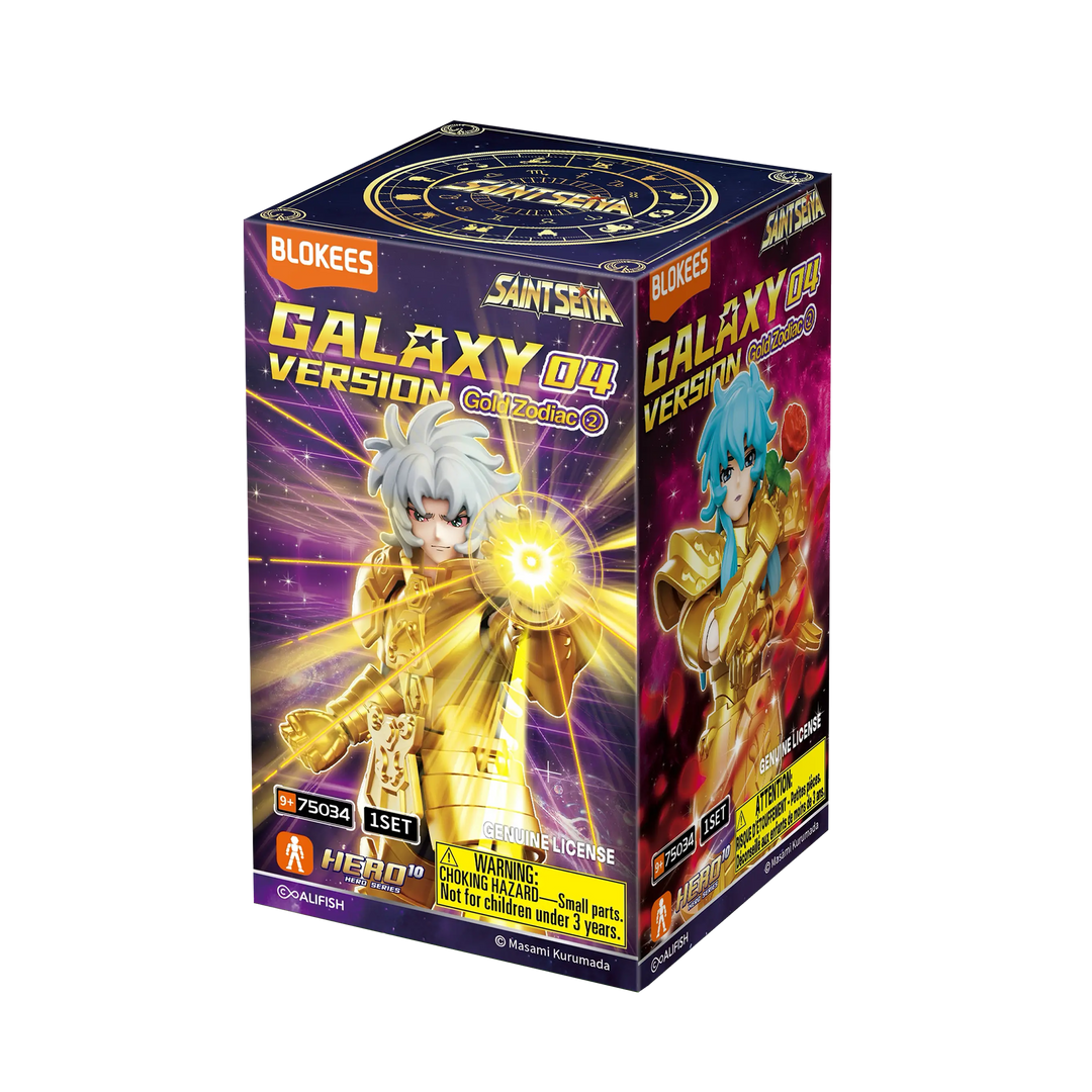 Blokees Saint Seiya Gold Zodiac 2 official product packaging view