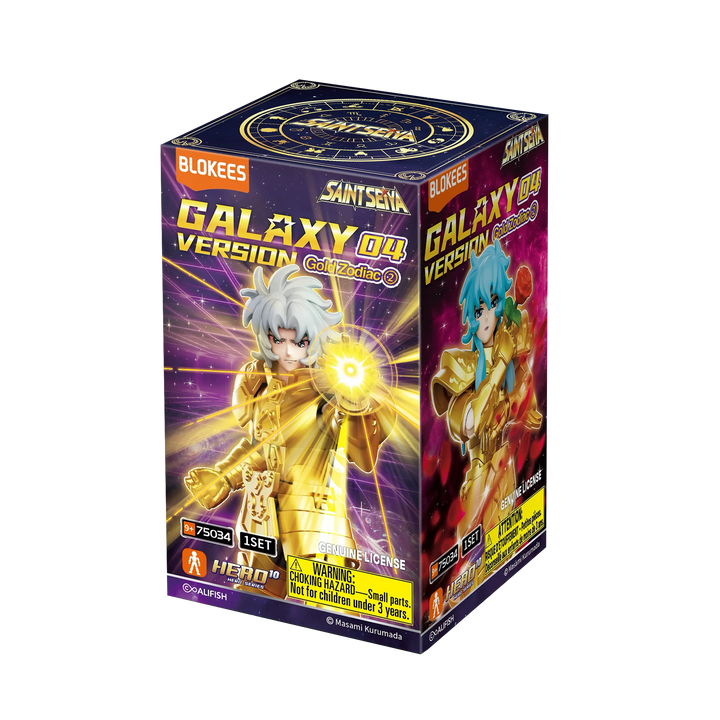 Blokees Saint Seiya Gold Zodiac 2 official product packaging view