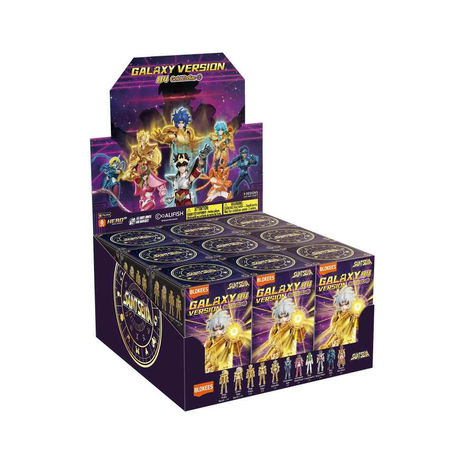Blokees Saint Seiya Gold Zodiac 2 official product set view
