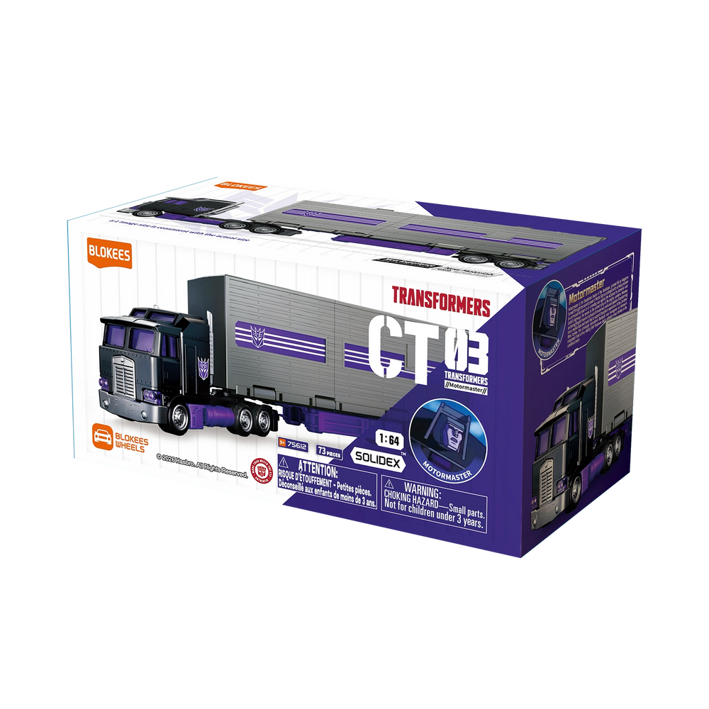Blokees Wheels Transformers CT03 - Motormaster — Retail box