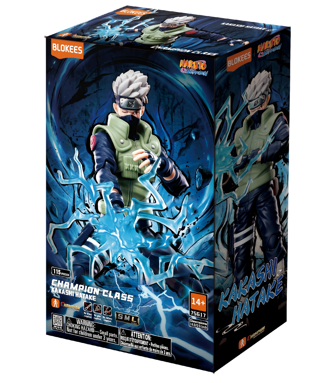 Blokees Naruto Shippuden Champion Class CC06 - Kakashi Hatake Model Kit — Product image 16