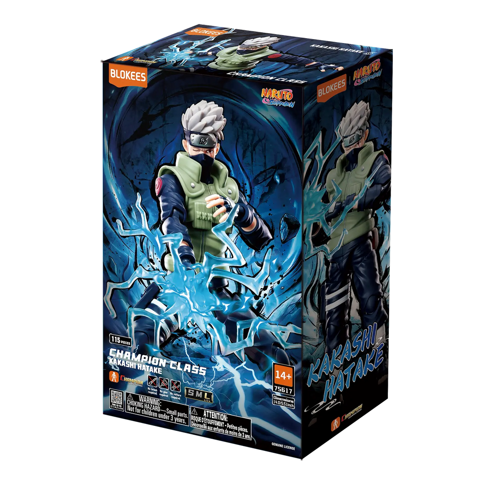 Blokees Naruto Shippuden Champion Class CC06 - Kakashi Hatake Model Kit — Retail box