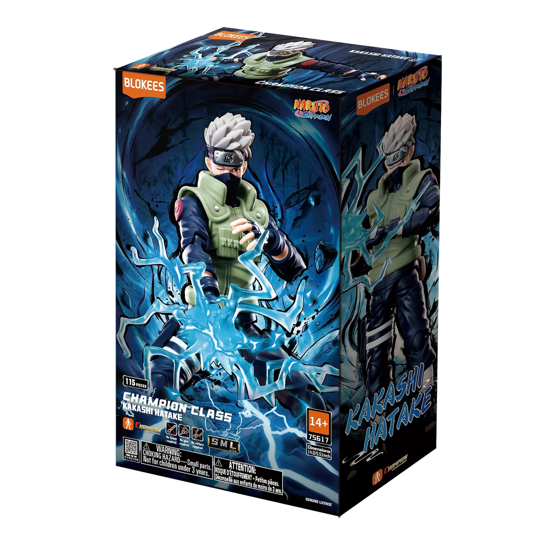 Blokees Naruto Shippuden Champion Class CC06 - Kakashi Hatake Model Kit — Retail box