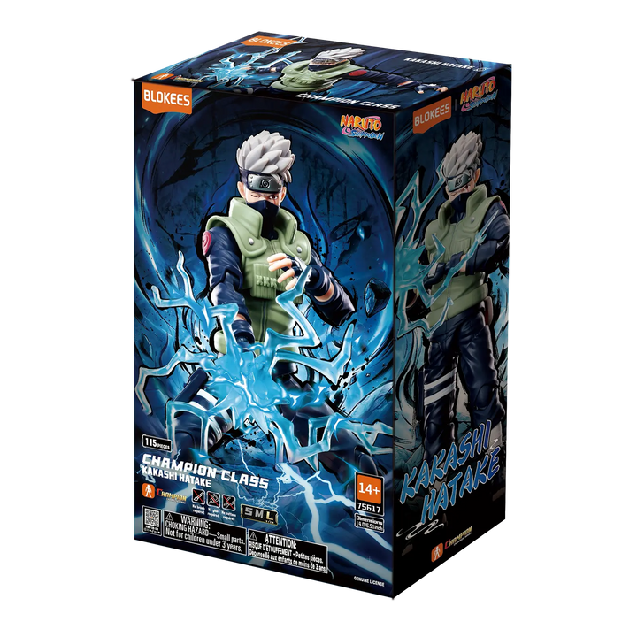 Blokees Naruto Shippuden Champion Class CC06 - Kakashi Hatake Model Kit — Retail box