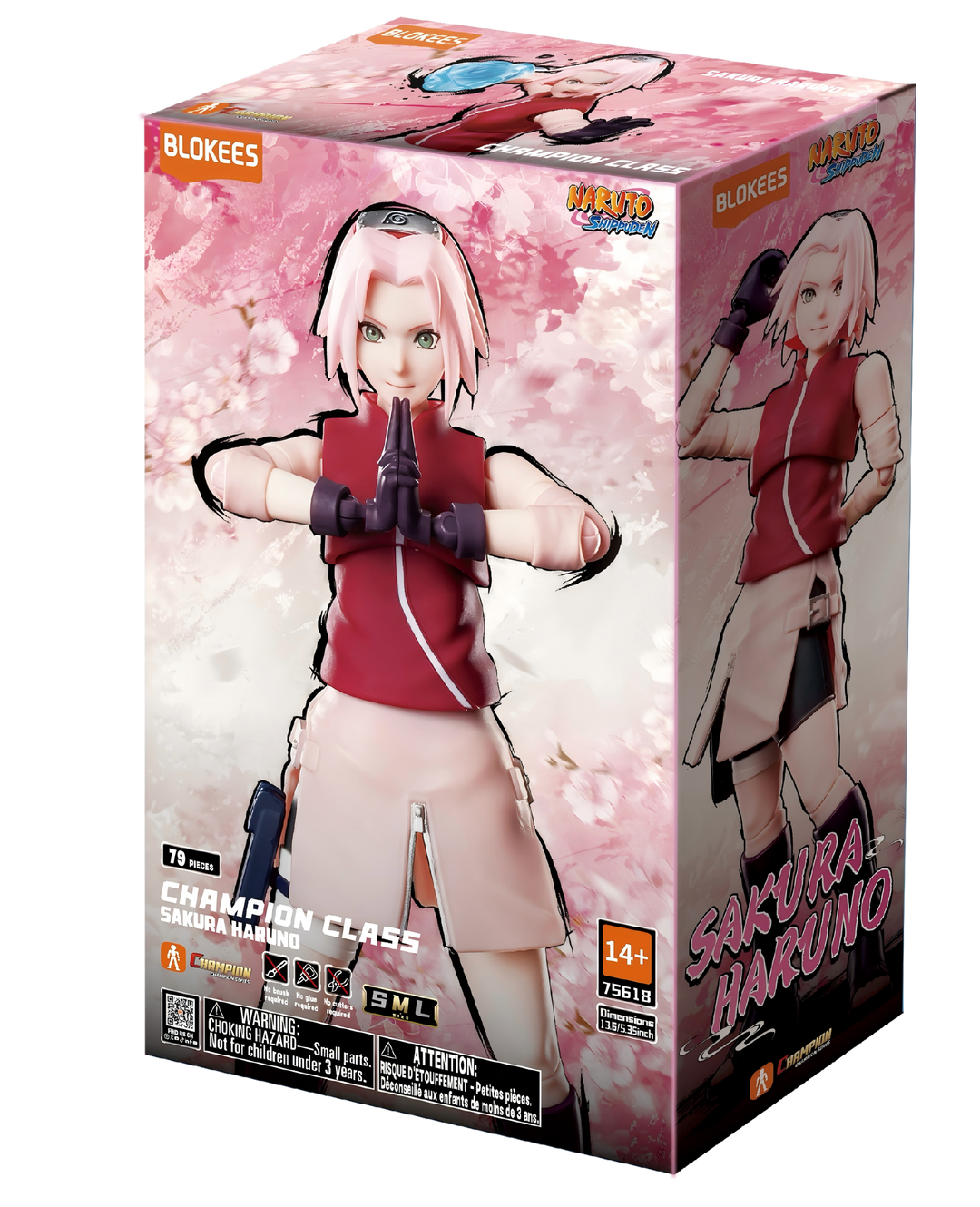 Blokees Naruto Shippuden Champion Class CC07 - Sakura Haruno Model Kit — Product image 18