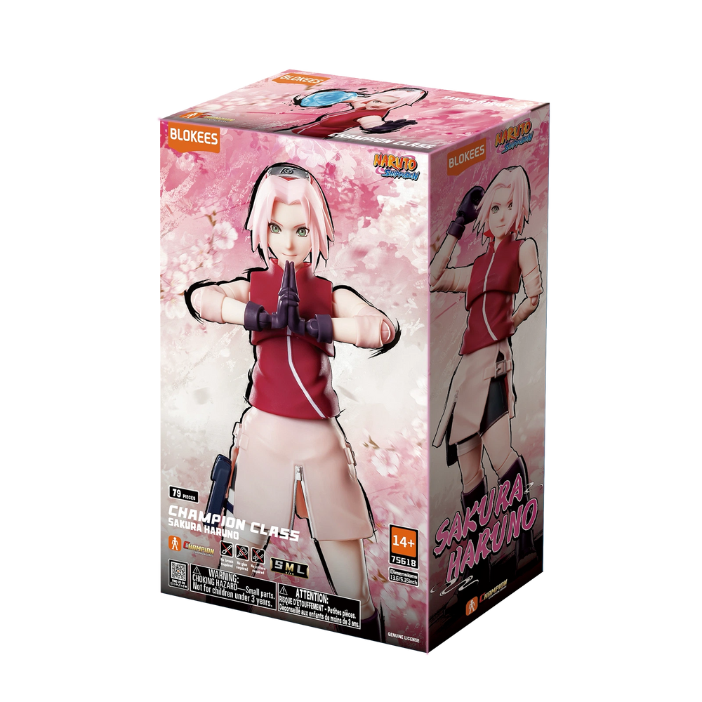 Blokees Naruto Shippuden Champion Class CC07 - Sakura Haruno Model Kit — Retail box