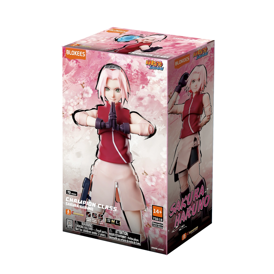 Blokees Naruto Shippuden Champion Class CC07 - Sakura Haruno Model Kit — Retail box