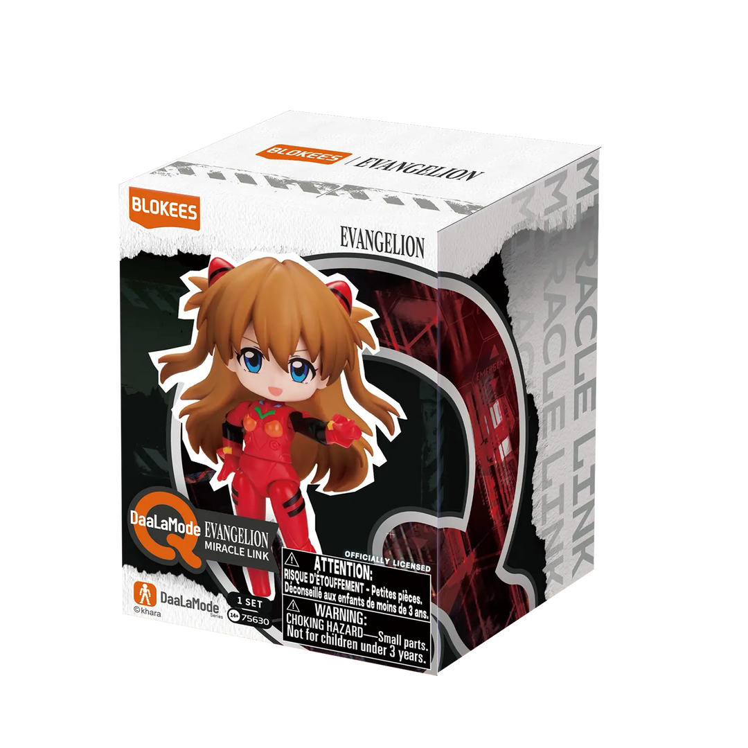 Blokees Evangelion DaaLaMode Q Series - Miracle Link Blind Box — Random Single Box packaging