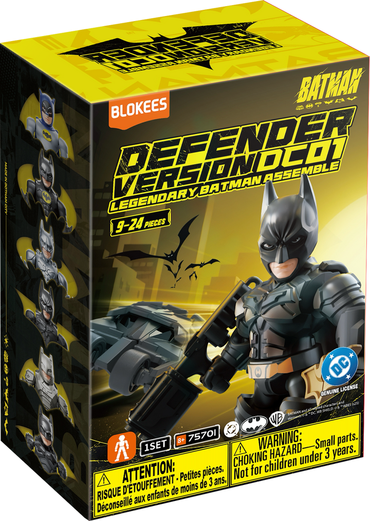 Blokees Batman DV01 single blind box packaging