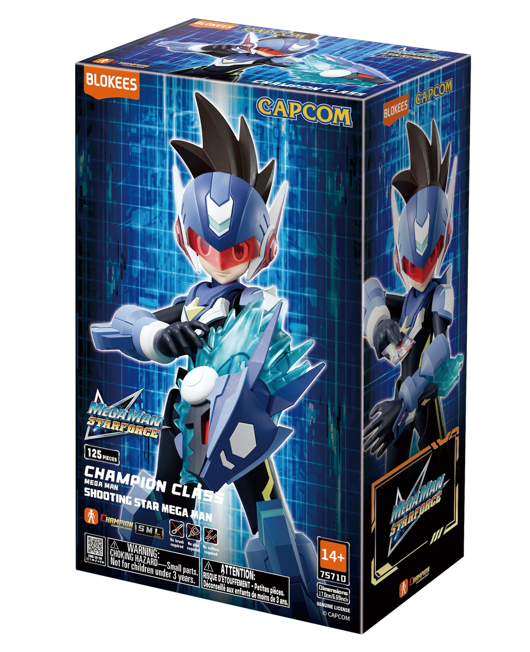 Blokees Mega Man Champion Class CC01 - Shooting Star Mega Man Model Kit — Product image 9