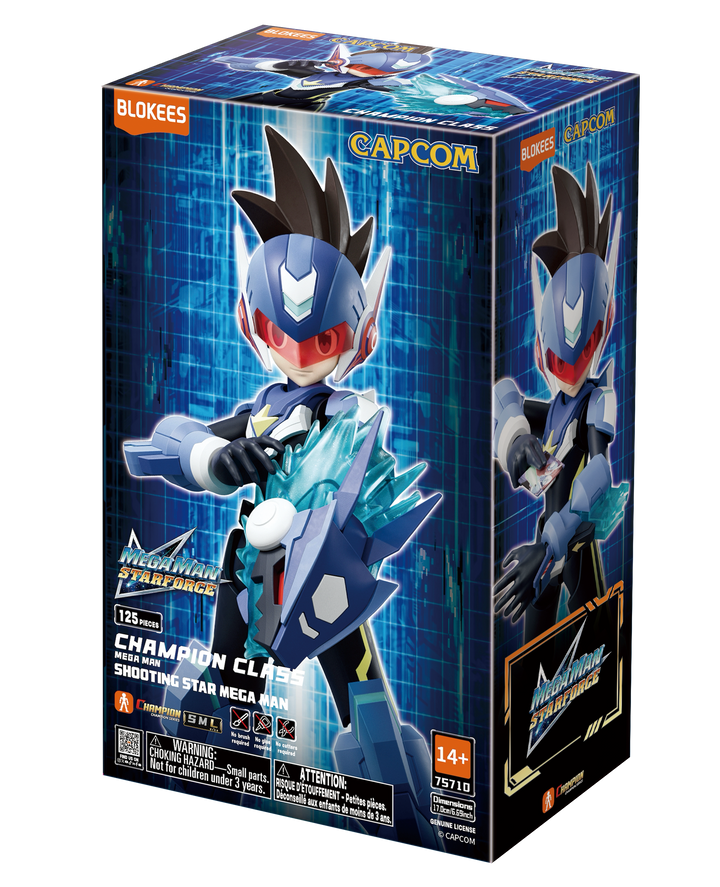 Blokees Mega Man Champion Class CC01 - Shooting Star Mega Man Model Kit — Product image 9
