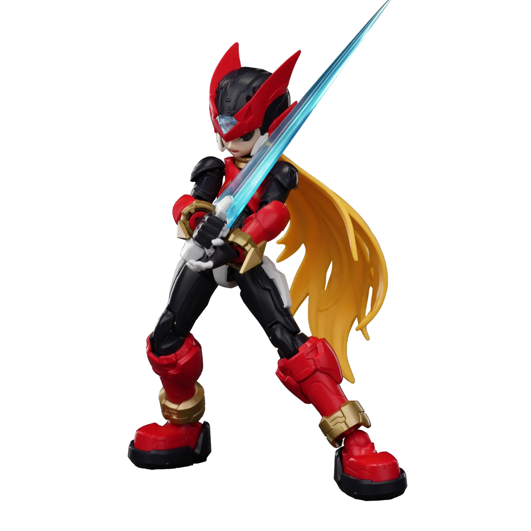 Blokees Mega Man Champion Class CC02 - Zero (Mega Man Zero) Model Kit — Product image 1