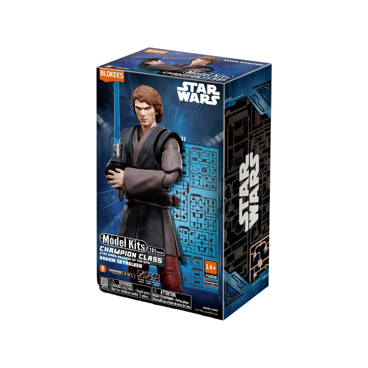 Blokees Star Wars Anakin Skywalker package contents