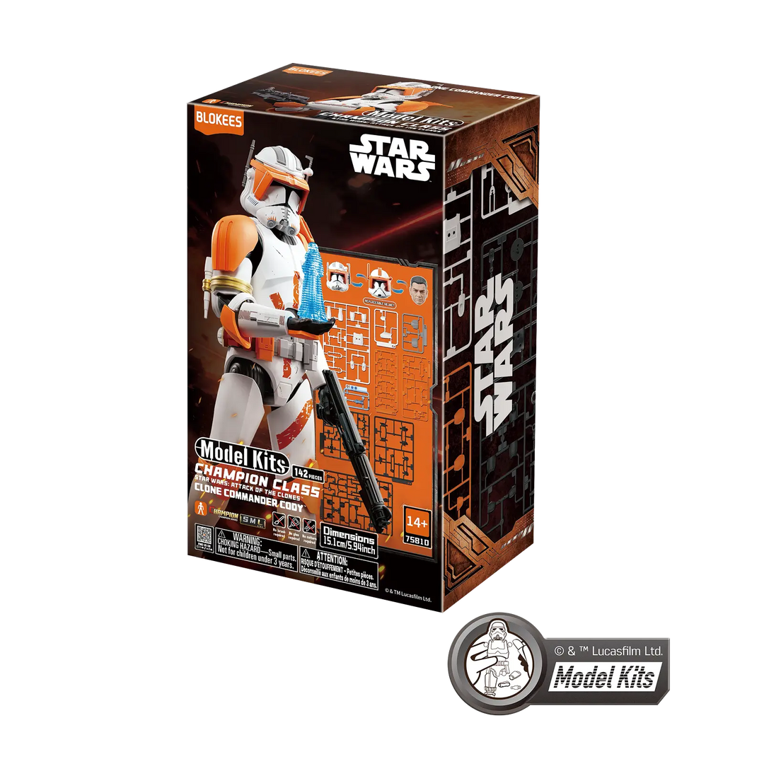Blokees Star Wars Champion Class CC10 - Clone Commander Cody Model Kit — Product image 5