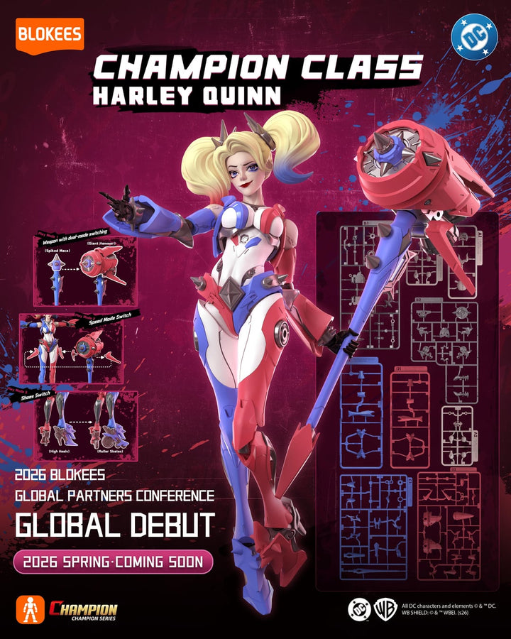 Blokees DC-Champion Class 04 Harley Quinn Model Kits