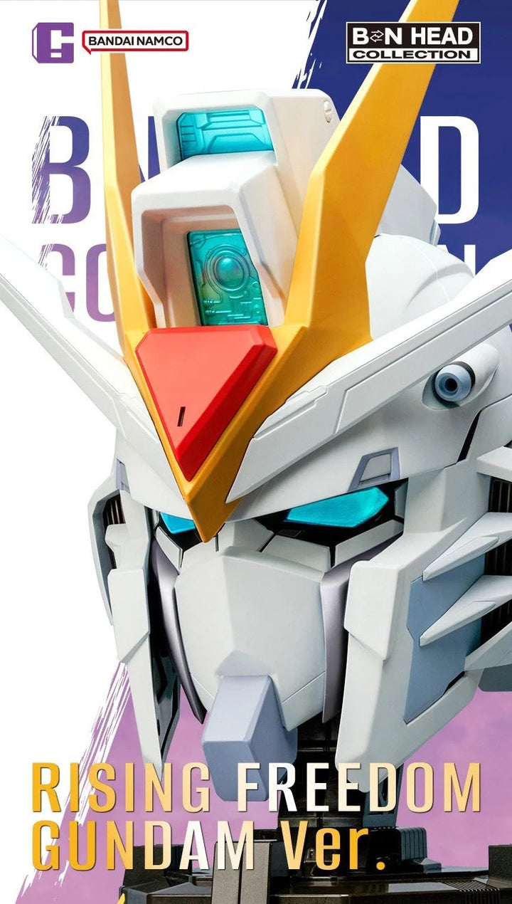 GUNDAM - Rising Freedom Takes the Spotlight in BN HEAD COLLECTION!