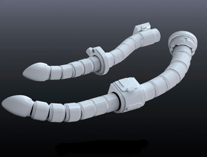 GUNDAM - 1/144 Builders Parts HD: MS Pipe 01