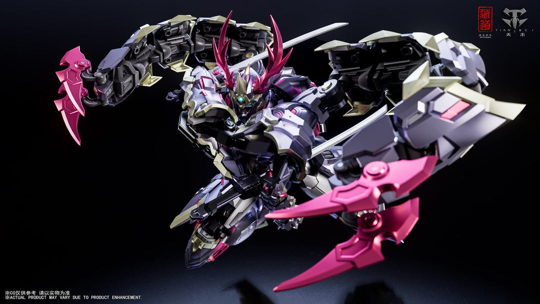 CangDao CD-05U Zhuo Ying with centipede and claws in a dynamic combat pose