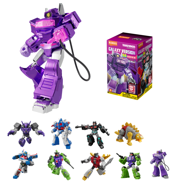 Blokees Transformers Galaxy Version 04 Fractured Space-Time Blind Box [PRE-ORDER]