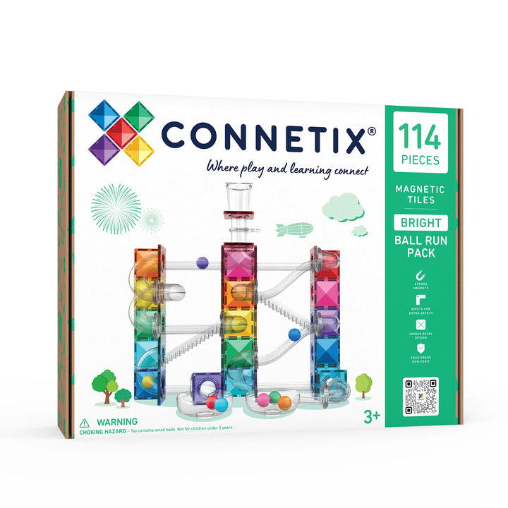 Connetix - Ball Run Bright Pack 114 pc